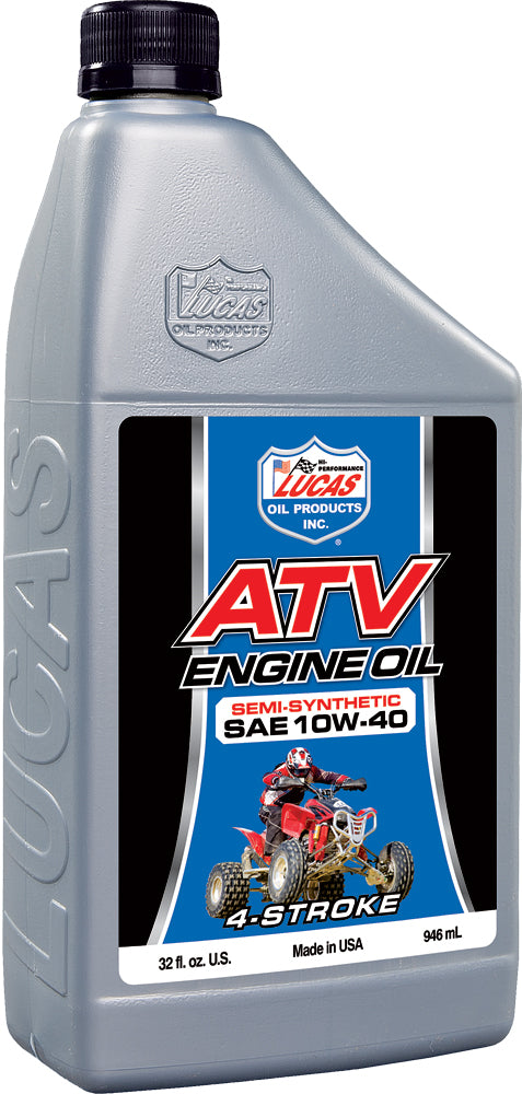 Lucas Semi-Synthetic ATV Engine Oil 10W40