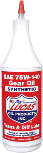 Lucas Synthetic Gear Oil