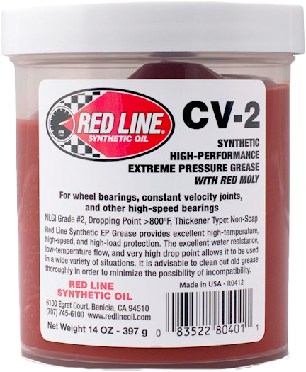 Red Line CV-2 Grease With Moly