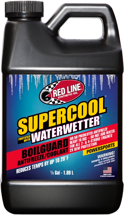 Red Line Supercool 64 Oz Powersports Antifreeze and Concentrate