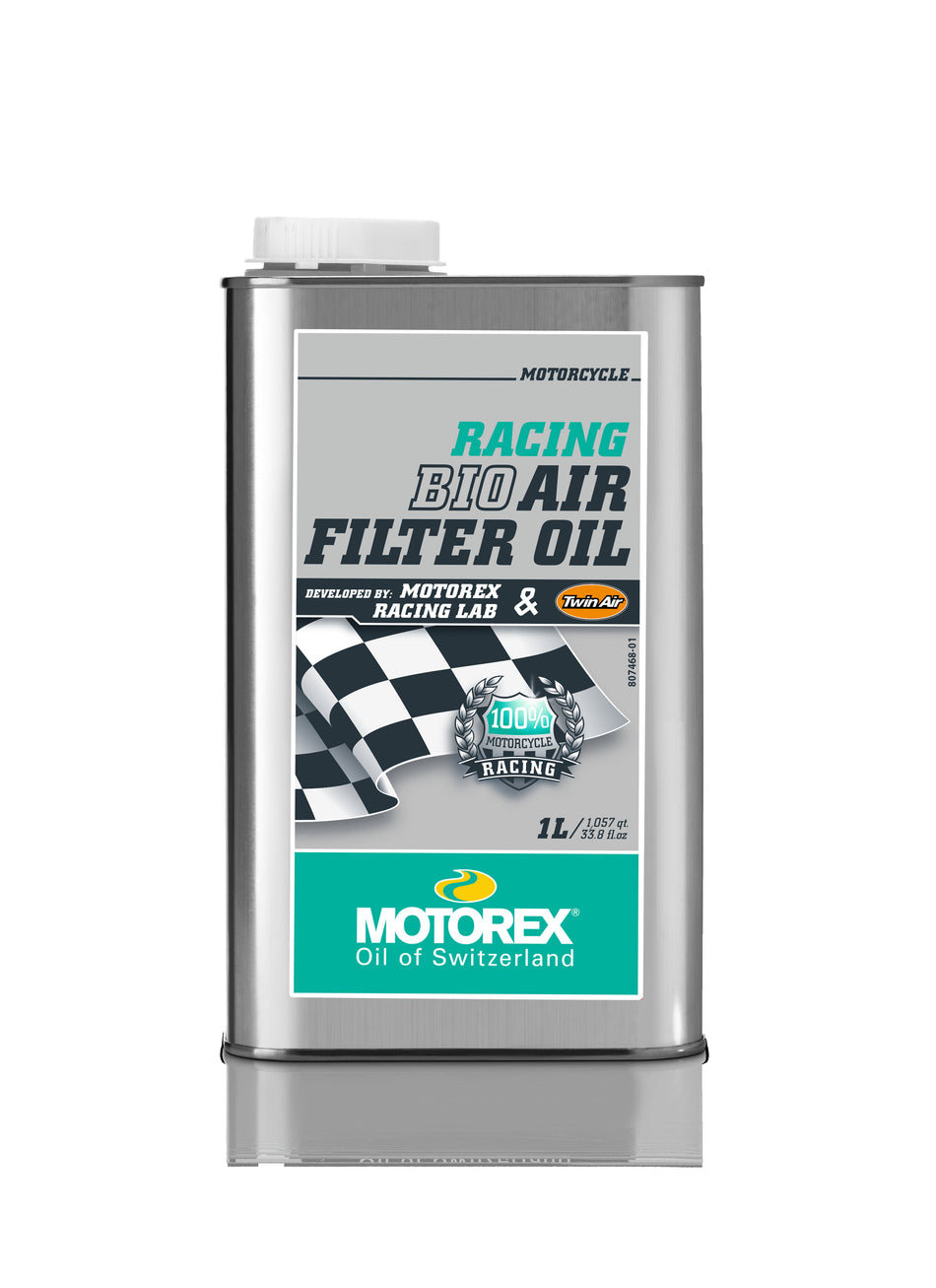Motorex Racing Bio Liquid Power Air Filter Oil (1 Liter)
