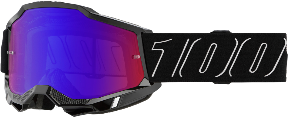 Accuri 2 Goggle Blackline Mirror Red/blue Lens