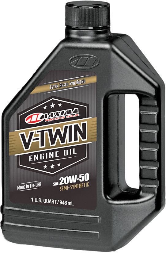 Maxima V-Twin Synthetic Blend Engine Oil 20w-50