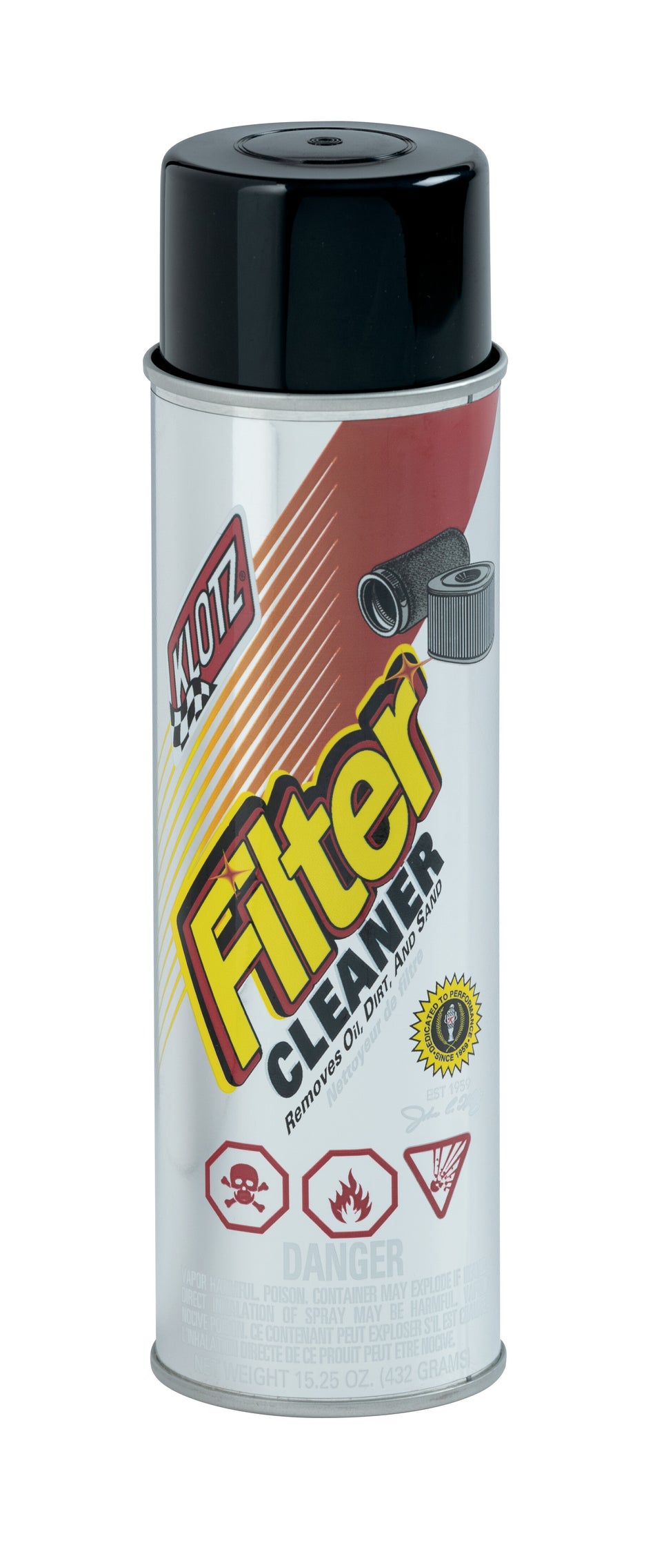 Klotz Filter Cleaner Spray 16oz