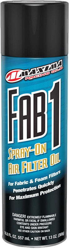 Maxima Fab 1 Spray-on Air Filter Oil